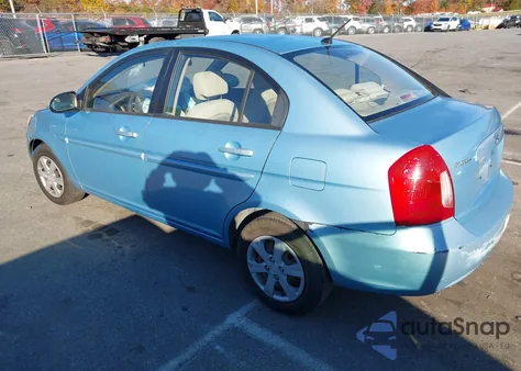 2009 Hyundai Accent Gls z USA, uszkodzony, nr VIN KMHCN46C59U366934